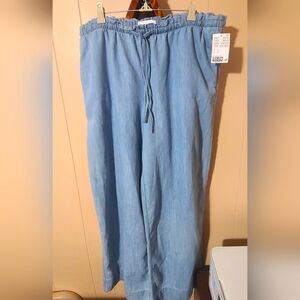 Light Blue Drawstring Pants
